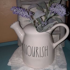Rae Dunn Nourish watering can